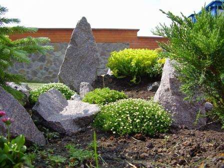 Rockery i landet med egne hænder