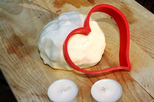 Cesto srdiečka na Valentína remeslá na slané cesto na Valentína
