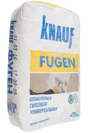 Шпакловка Knauf Fugen: плюсове и минуси