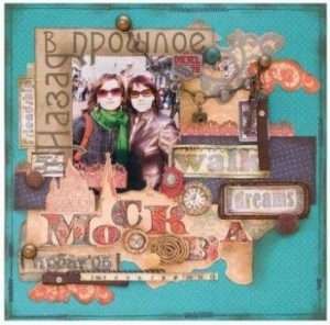 scrapbookový album pre priateľku