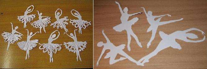 لذا ، ما هي المواد التي نحتاجها لإعادة صنع رقاقات الثلج الراقصة - راقصات الباليه؟
