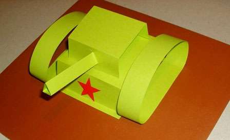 خزان ورق ذاتي الصنع ، حرفة للأطفال