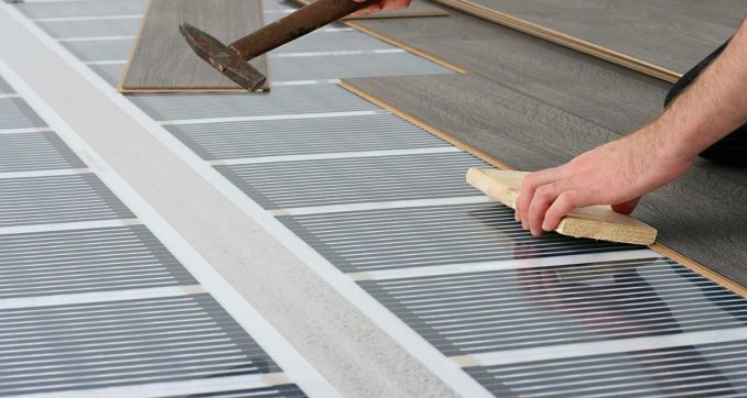 كيف تصنع تدفئة أرضية تحت الأرضيات الخشبية؟ أسهل مع فيلم الكربون