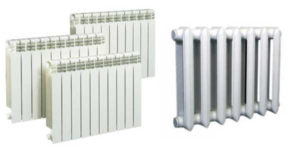 technické charakteristiky vykurovacích radiátorov