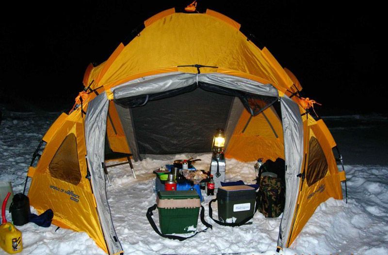 Kaasulämmittimen oikea sijoittaminen telttaan