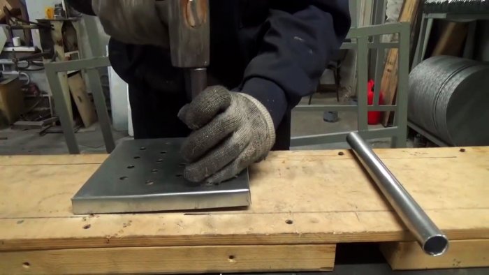 DIY εναλλάκτης θερμότητας σκηνών