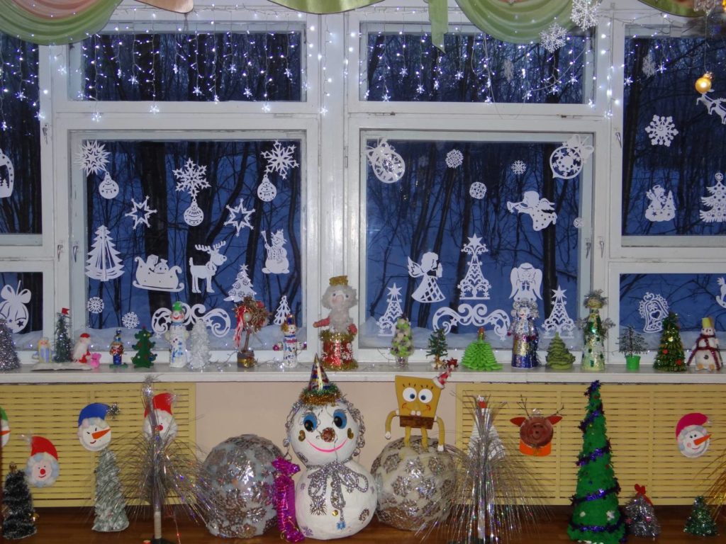 dekoration af børneværelset til det nye år