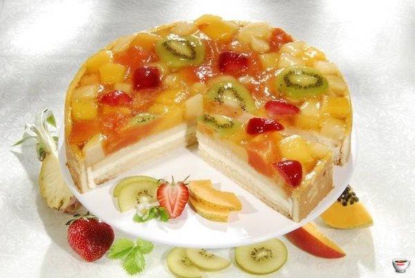 Πώς να διακοσμήσετε ένα κέικ με φρούτα σε ζελέ
