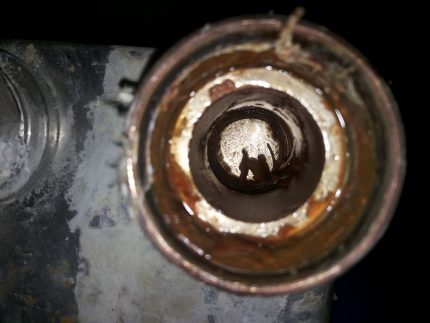 Forurening i den sekundære veksler Forurening i den sekundære veksler
