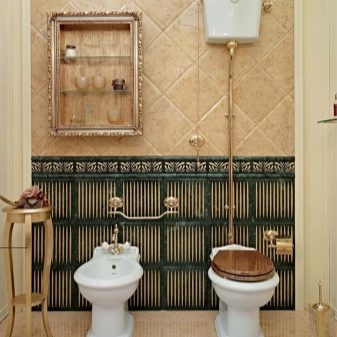 Typer af toiletter: klassificering efter skål, skyl, udløb, design