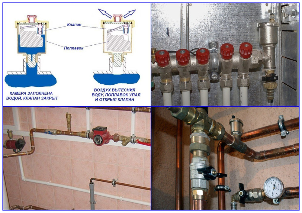 Αεραγωγοί για το σύστημα θέρμανσης - παραδείγματα σχεδιασμού και τοποθέτησης.