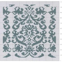 Jacquard strikkeopskrifter med diagrammer og beskrivelser