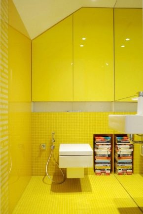 Жълти подови плочки: интересни опции за подови настилки в интериора